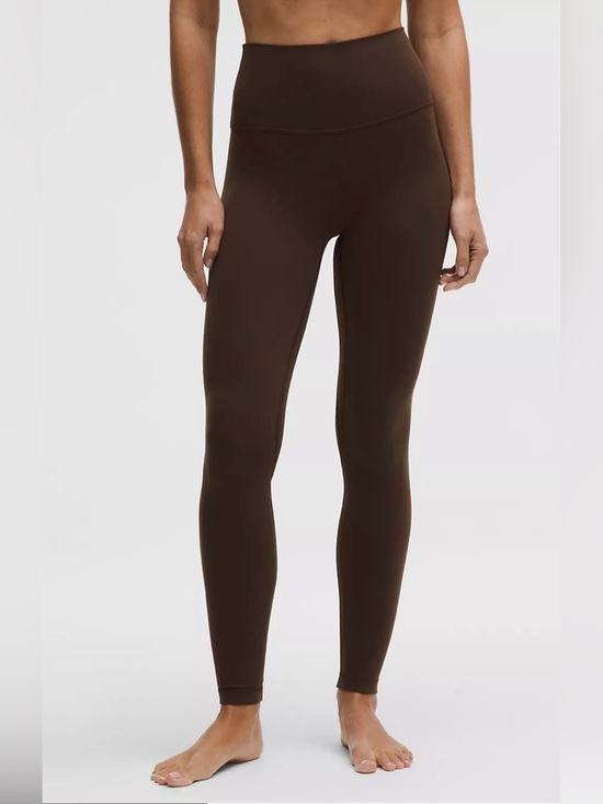 lululemon athletica Pants - lululemon Align™ High-Rise Pant 28" ; Chocolate Brown